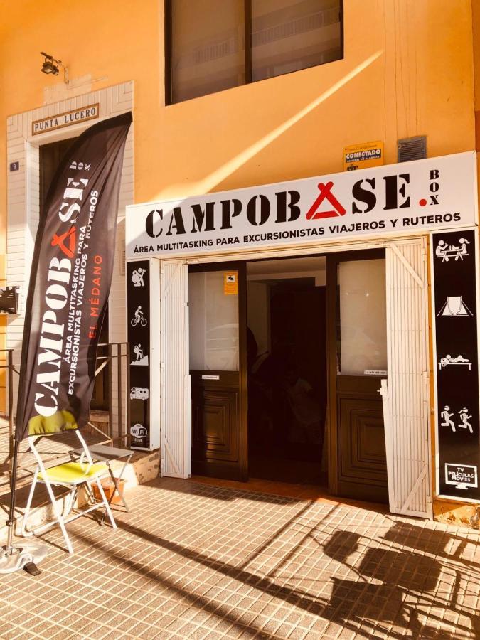 Campobase.Box Pansiyon El Médano Dış mekan fotoğraf
